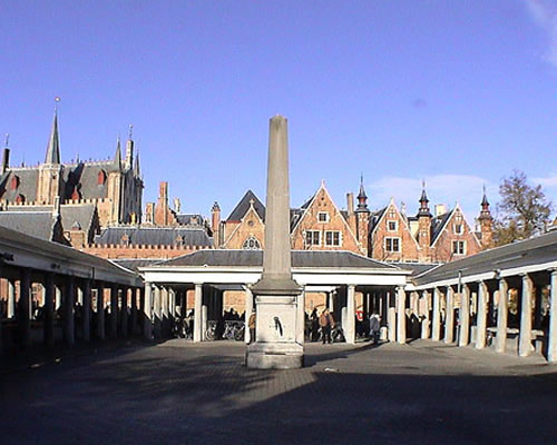 Visiter le marche aux poissons a Bruges